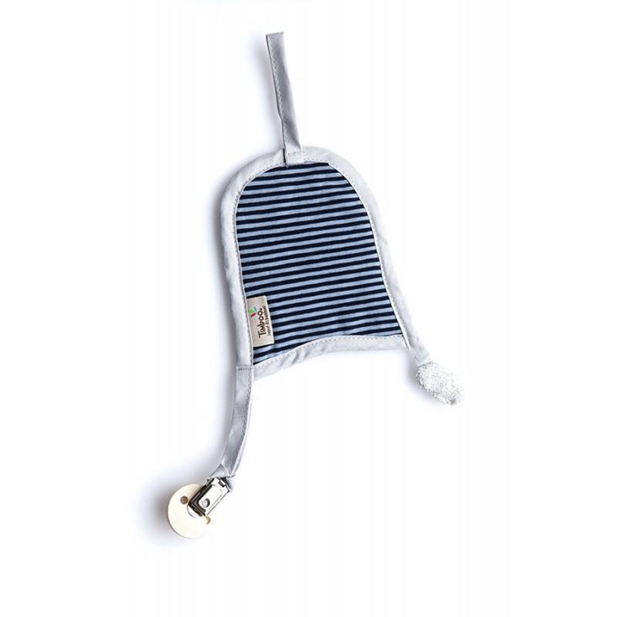 Timboo speendoekje monster- silver - Afbeelding 2