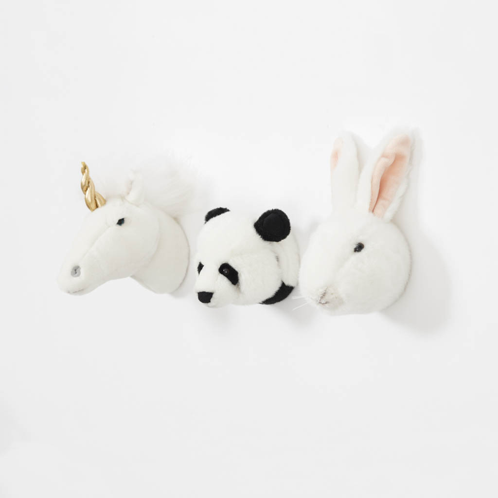 Wild and Soft dierenkoppen mini Lovely set van 3 - Afbeelding 2