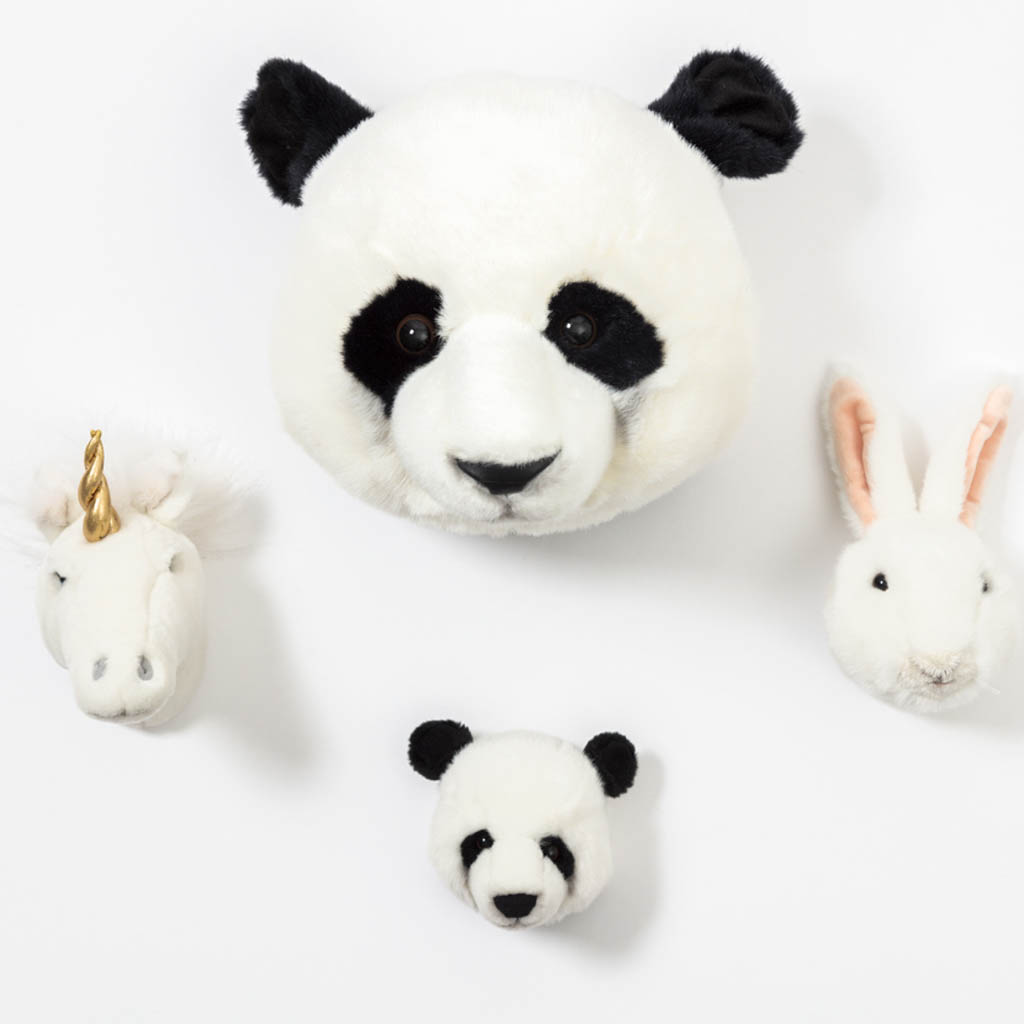 Wild and Soft dierenkoppen mini Lovely set van 3 - Afbeelding 3