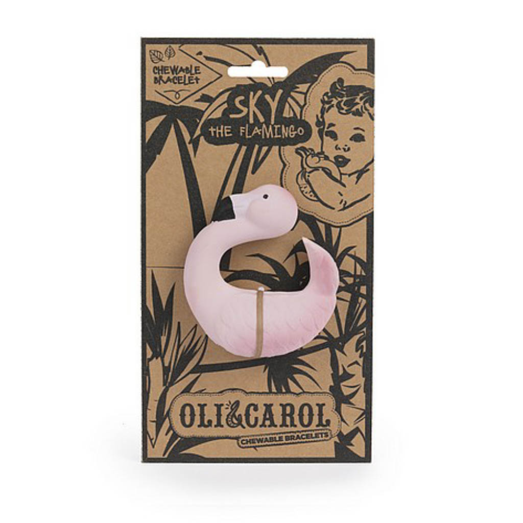 Oli and Carol bijtring flamingo - Afbeelding 8