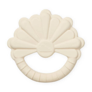 Cam Cam bijtring bloem - beige