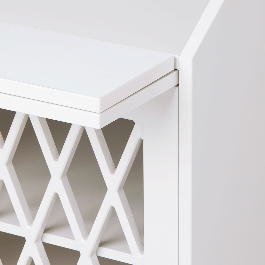Cam Cam Harlequin commode - wit - Afbeelding 2