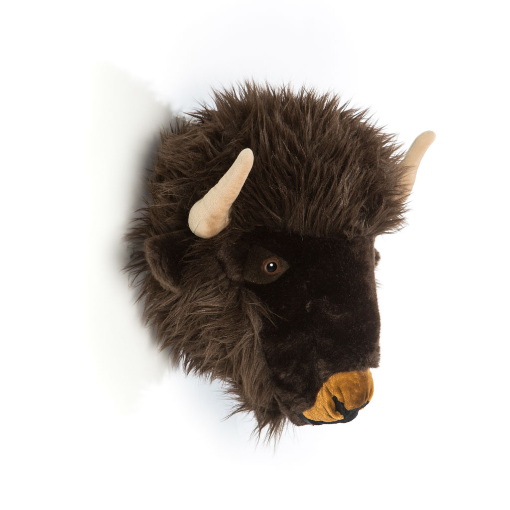 Wild and Soft dierenkop buffel