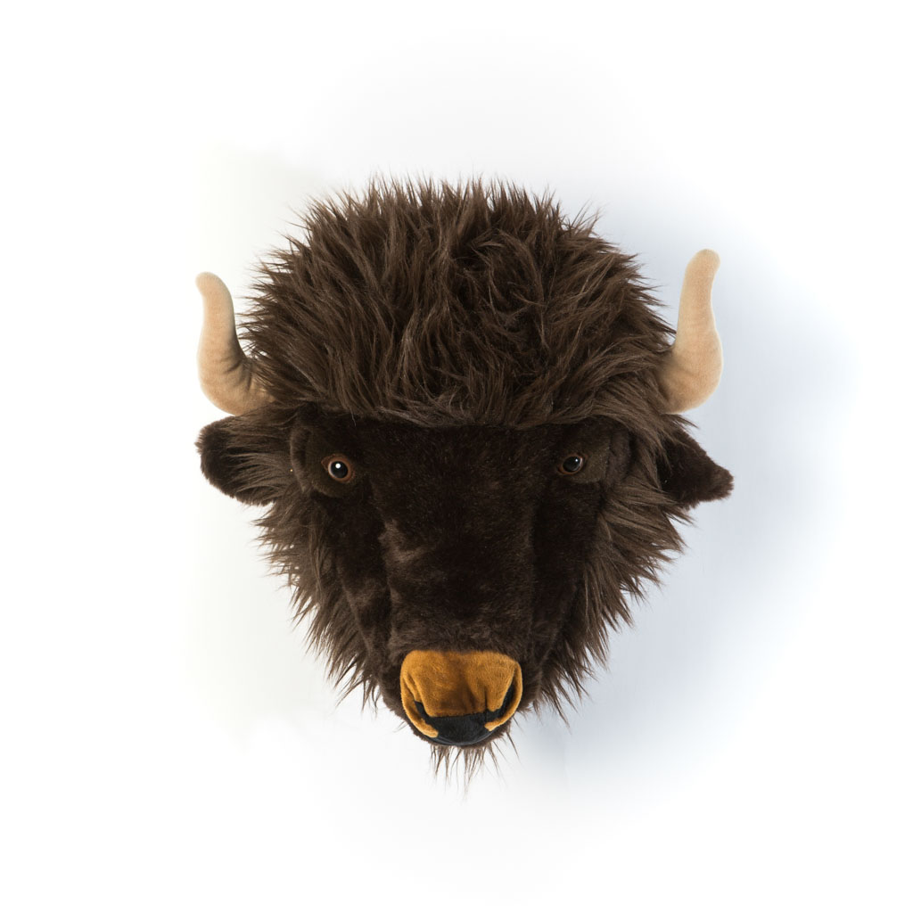 Wild and Soft dierenkop buffel - Afbeelding 2