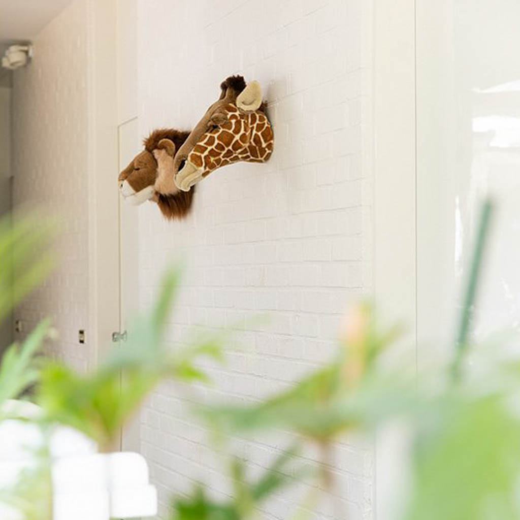 Wild and Soft dierenkop giraf - Afbeelding 4