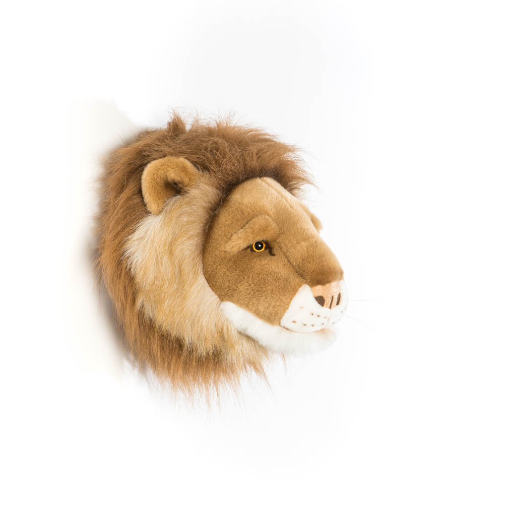 Wild and Soft dierenkop leeuw