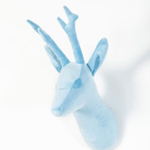 Wild and Soft dierenkop ree velours