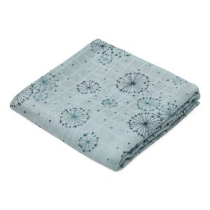 Cam Cam hydrofiele doeken set van twee 70x70 - dandelion petrol