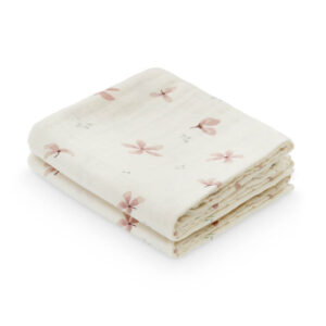 Cam Cam hydrofiele doeken set van twee 70x70 - windflower cream