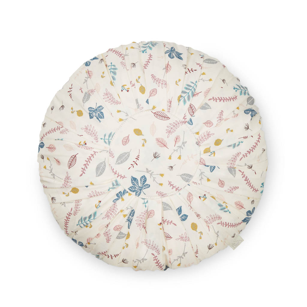 Cam Cam sierkussen rond - pressed leaves rose
