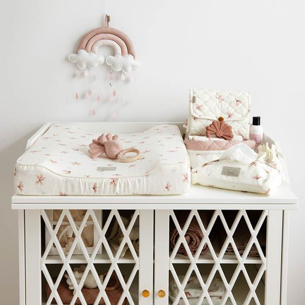 Cam Cam Boxmobiel hanger regenboog - dusty rose - Afbeelding 2