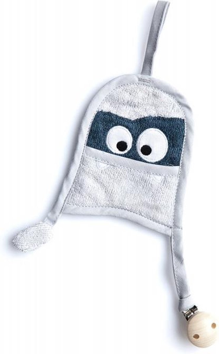 Timboo speendoekje monster- silver