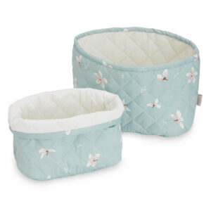 Cam Cam commodemandjes set van 2 maten - windflower blue