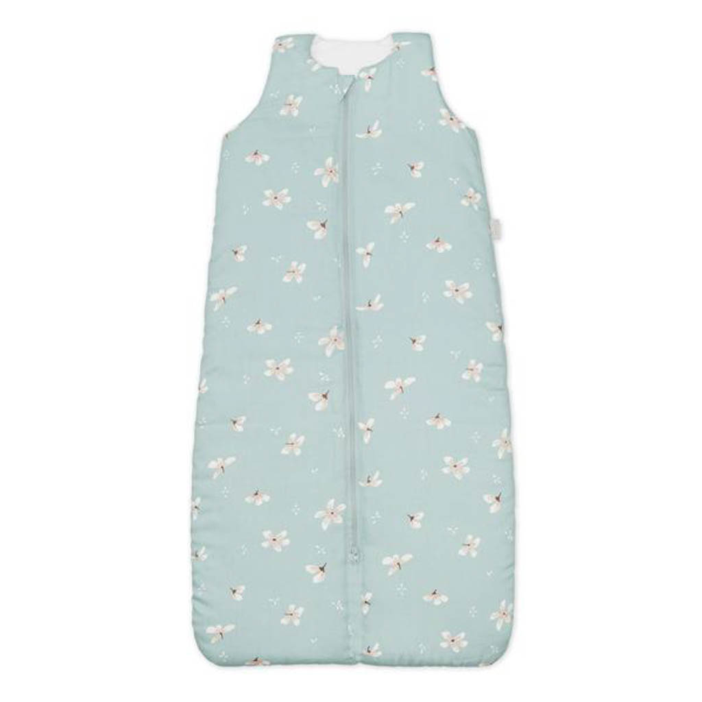 Cam Cam Baby slaapzak gevoerd 70 cm / 0-6 maanden korte mouw - windflower blue