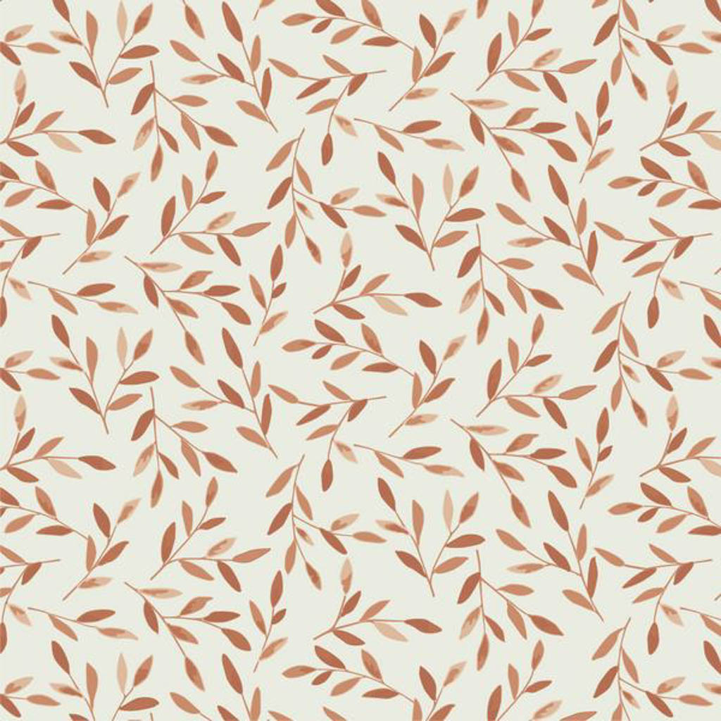 Cam Cam Baby slaapzak gevoerd 70 cm / 0-6 maanden korte mouw - caramel leaves - Afbeelding 2