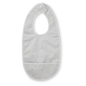 Cam Cam slabbetje - L30cm - grey wave