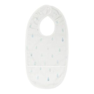 Cam Cam slabbetje - L30cm - raindrops