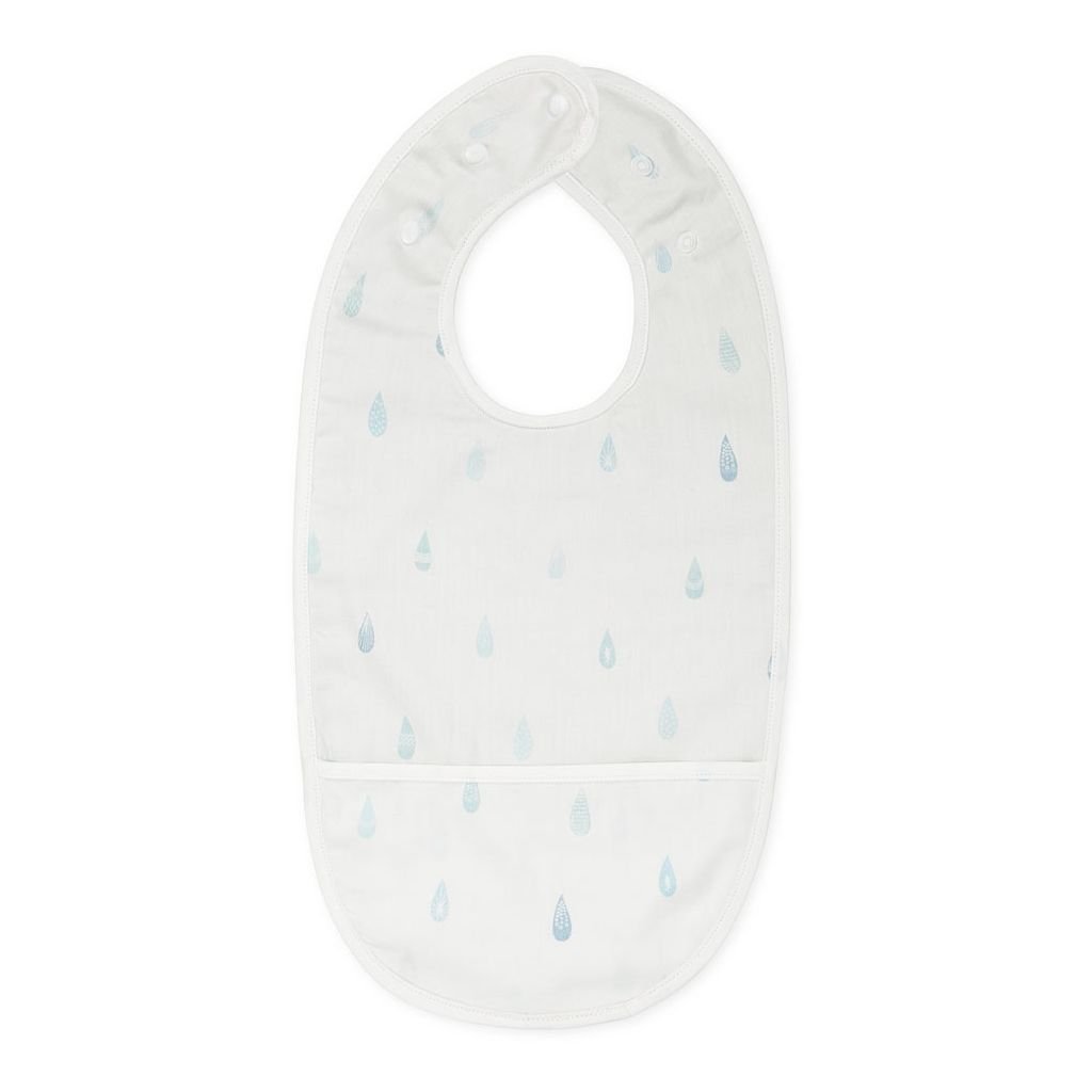 Cam Cam slabbetje - L30cm - raindrops