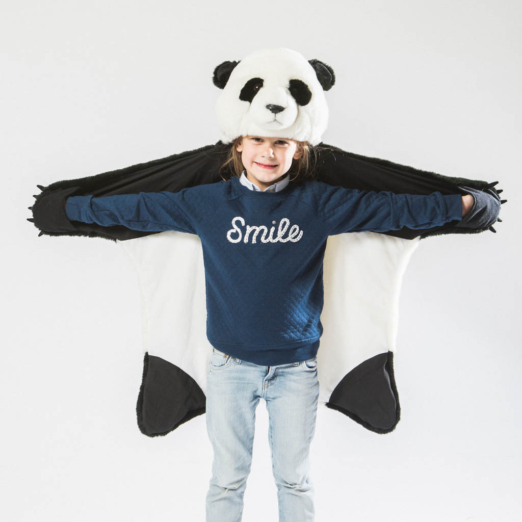 Wild and Soft verkleedkleding dierenpak panda