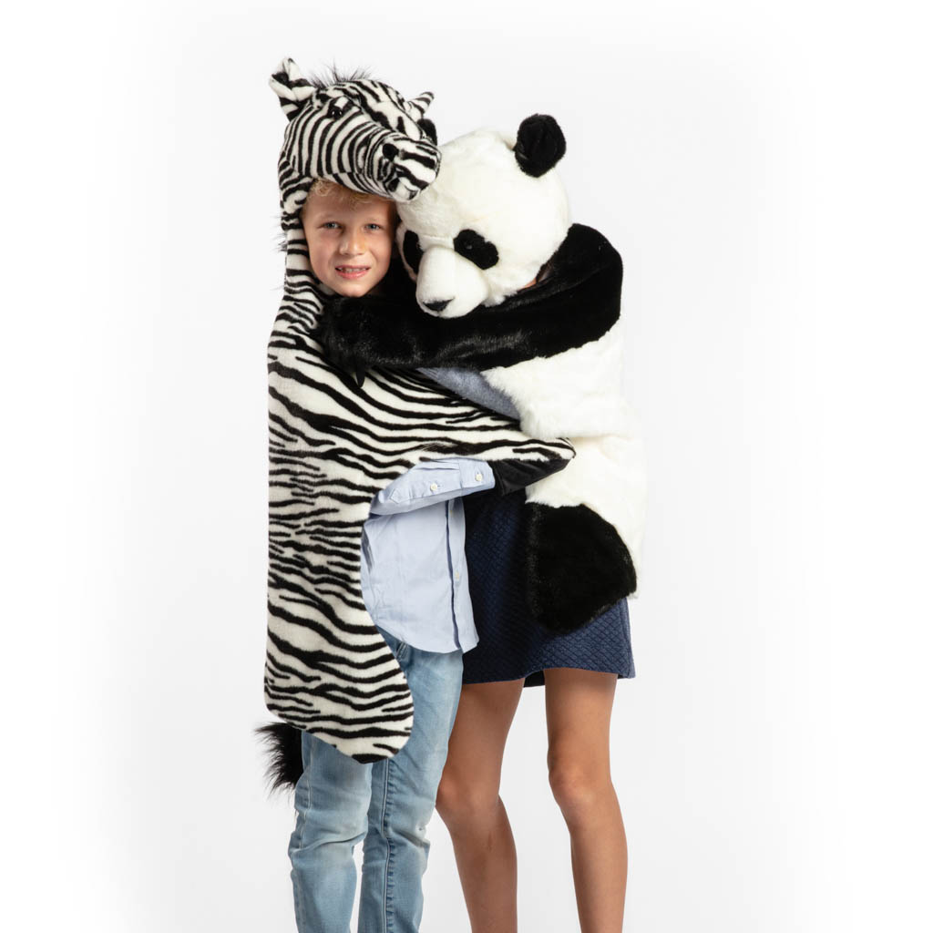 Wild and Soft verkleedkleding dierenpak panda - Afbeelding 4