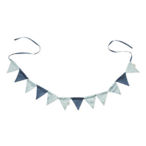 Cam Cam stoffen slinger - mix blauw
