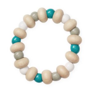 Cam Cam houten bijtring - blauw