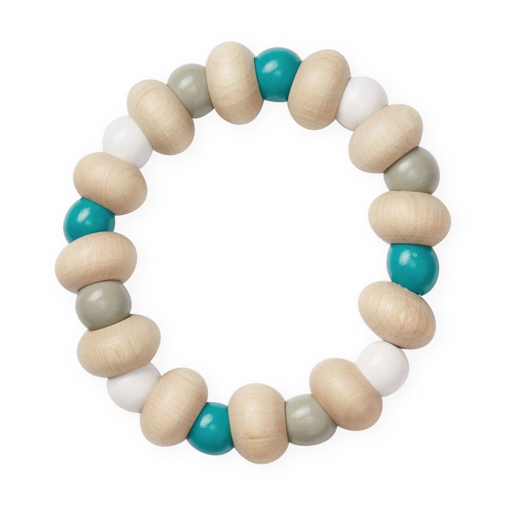 Cam Cam houten bijtring - blauw