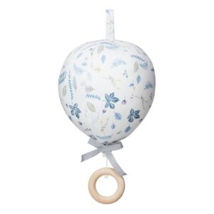 Cam Cam muziekhanger ballon - pressed leaves blue