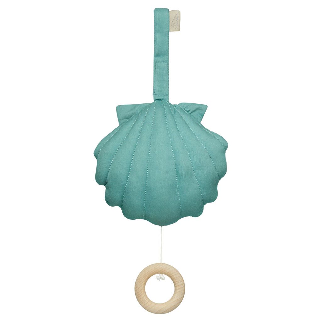 Cam Cam muziekhanger schelp - canal green