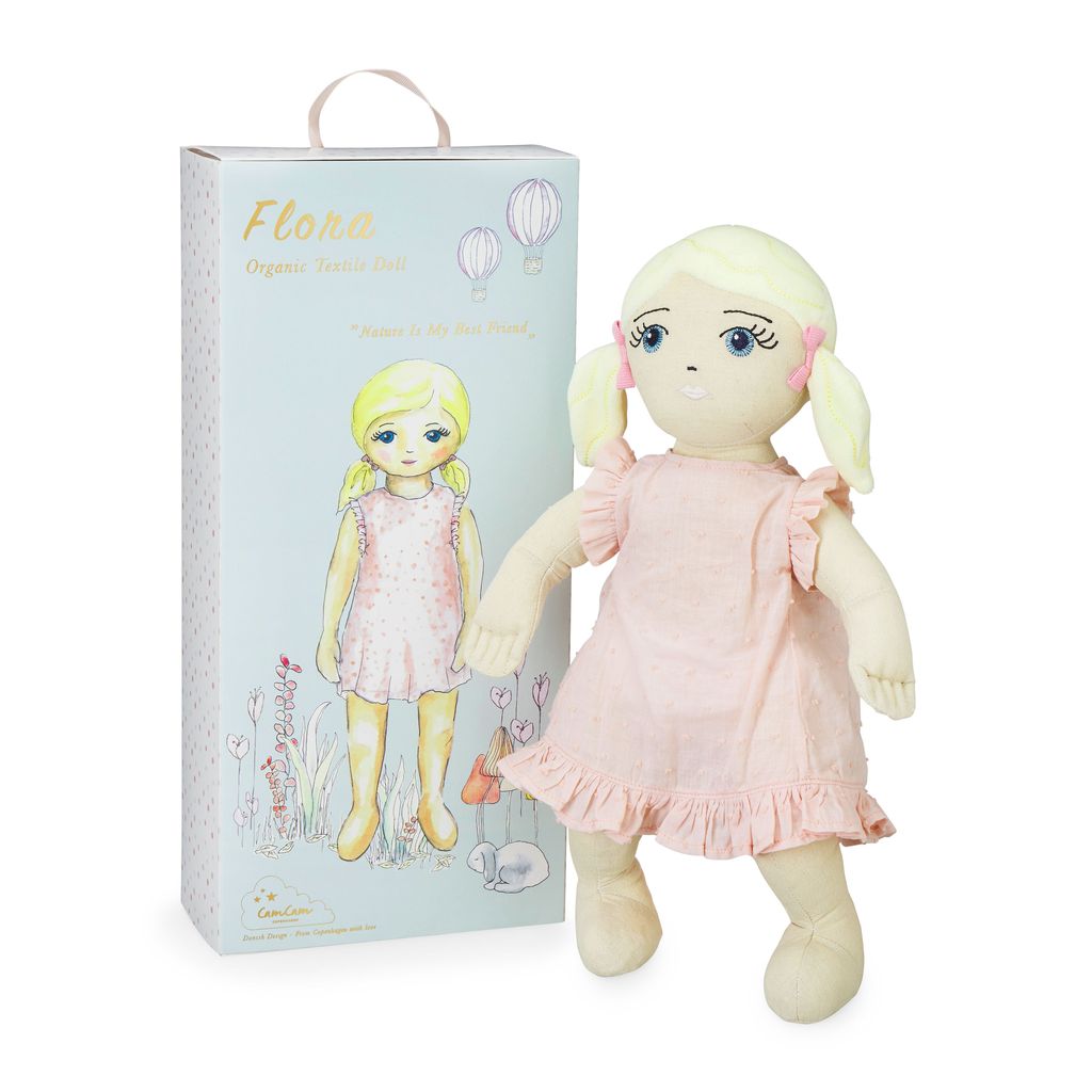 Cam Cam pop van stof Flora - Afbeelding 2