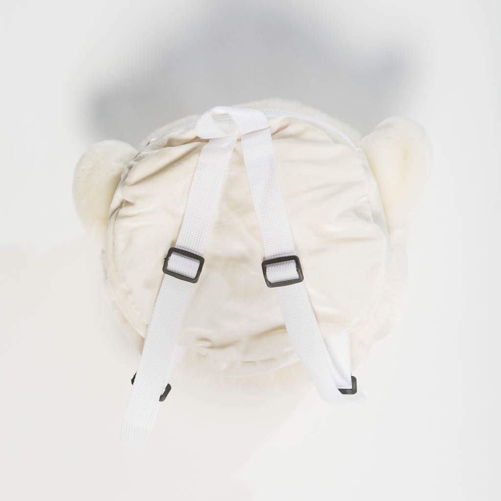 Pluchen kinderrugzak ijsbeer - Afbeelding 3