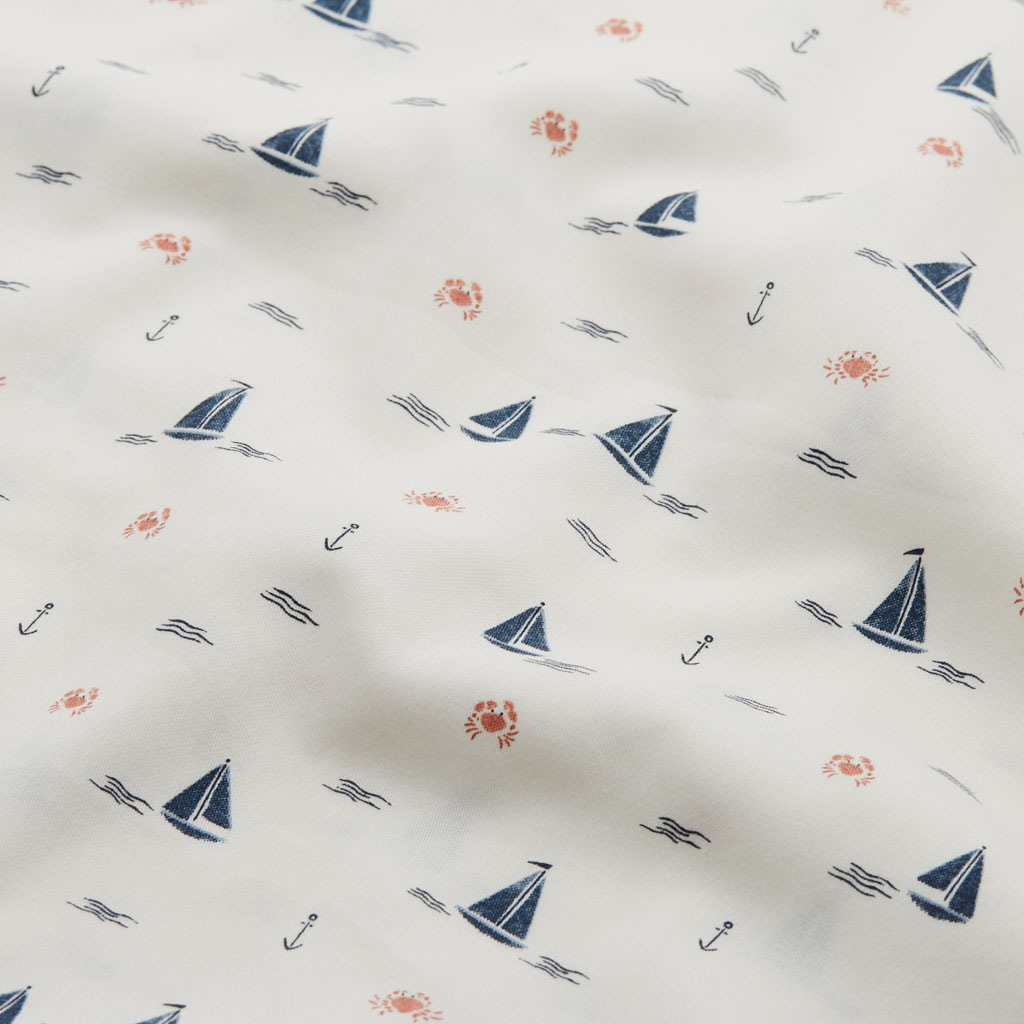 Cam Cam kinderdekbedovertrek 100x140/40x45 - sailboats - Afbeelding 2