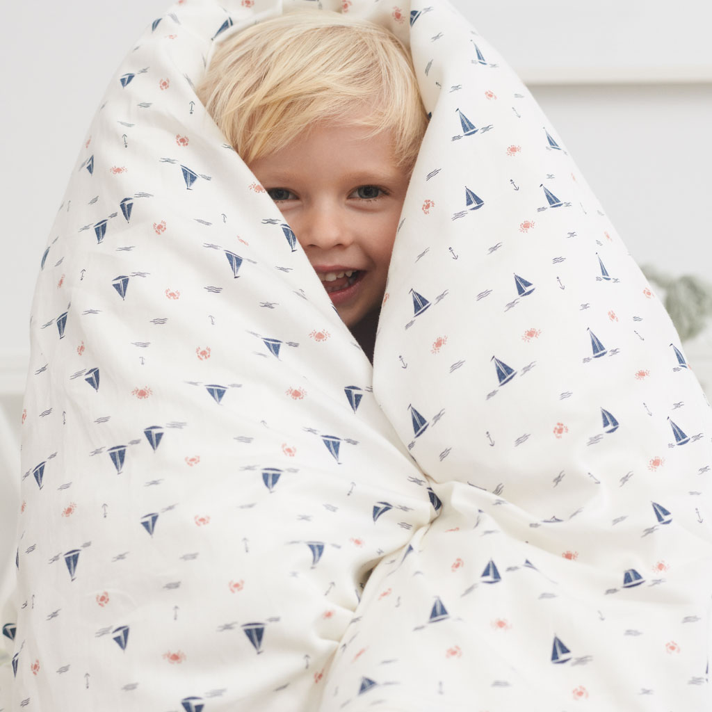 Cam Cam kinderdekbedovertrek 100x140/40x45 - sailboats - Afbeelding 3