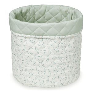 Cam Cam stoffen opbergmand - medium - green leaves