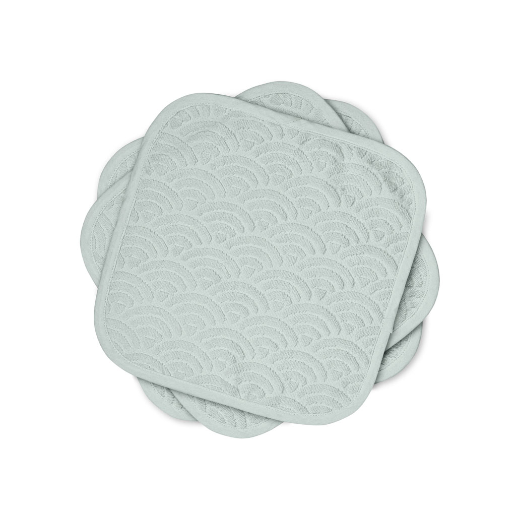 Cam Cam spuugdoekjes set van drie - classic grey