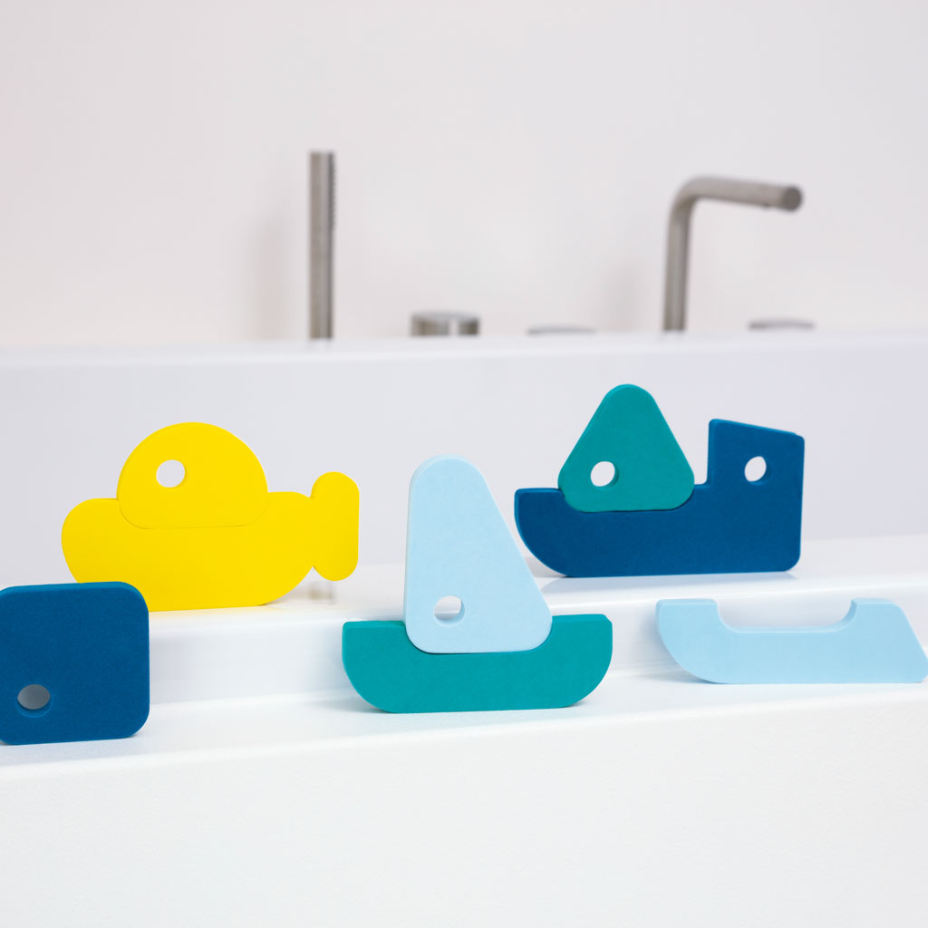 Quut badpuzzel - boten - 8 stuks - Afbeelding 5