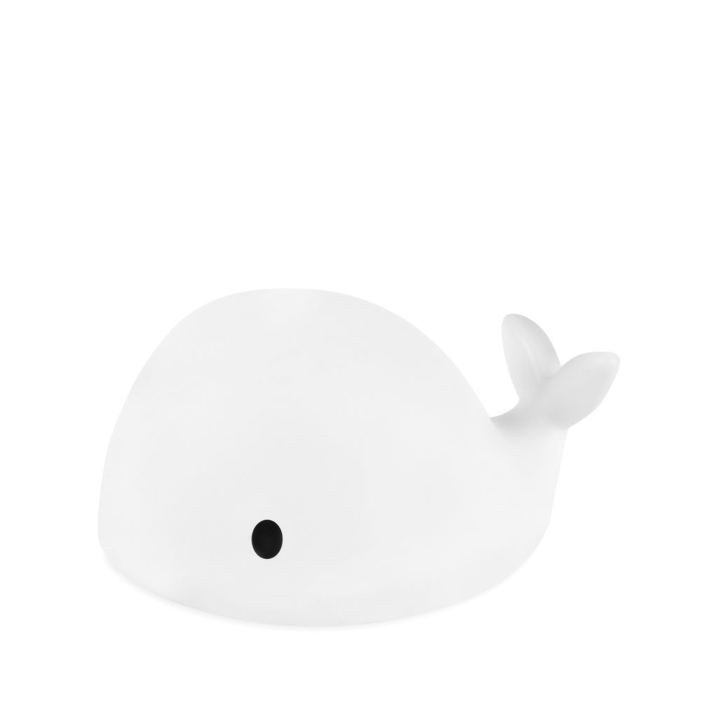 Flow Amsterdam oplaadbaar led nachtlampje walvis - wit