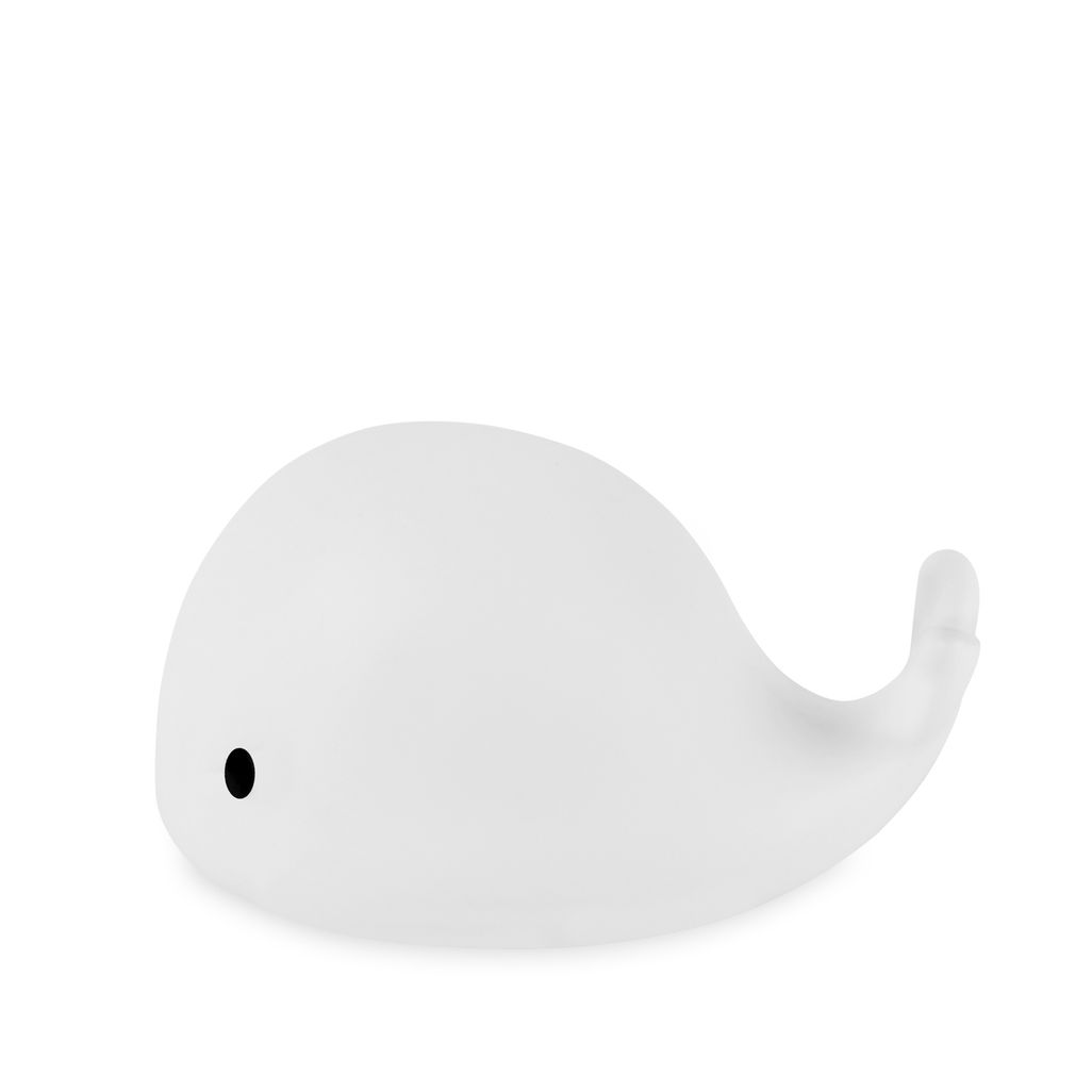 Flow Amsterdam oplaadbaar led nachtlampje walvis - wit - Afbeelding 2