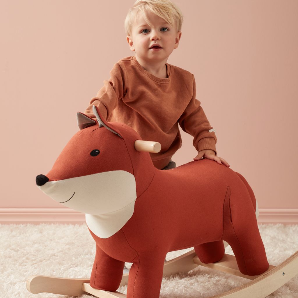 Kid's Concept hobbeldier vos - roodbruin - Afbeelding 2