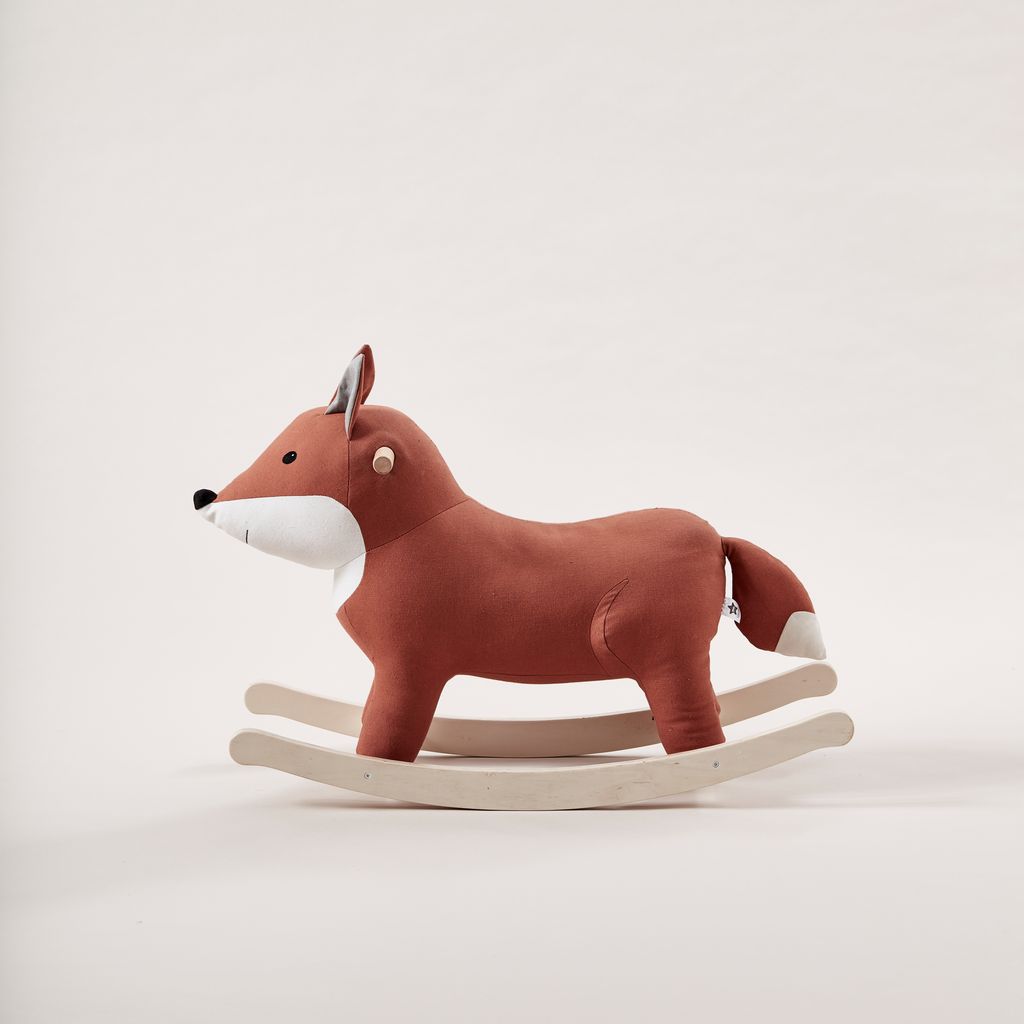 Kid's Concept hobbeldier vos - roodbruin - Afbeelding 3