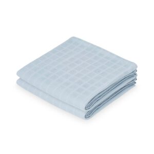 Cam Cam hydrofiele doeken set van twee 70x70 - dusty blue