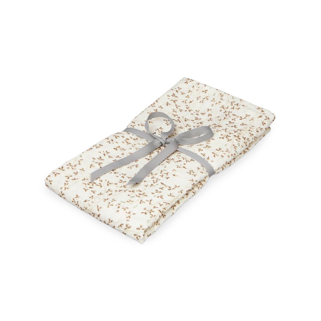 Cam Cam hydrofiele doek XL met print - 120x120 / lierre