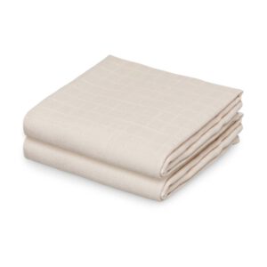 Cam Cam hydrofiele doeken set van twee 70x70 - almond