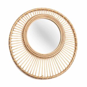 Kidsdepot bamboe spiegel rond Miles - naturel