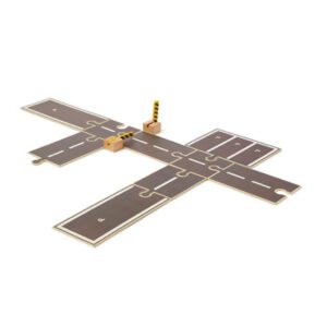 Kid's Concept houten autobaan uitbreidingsset 11 delig Aiden