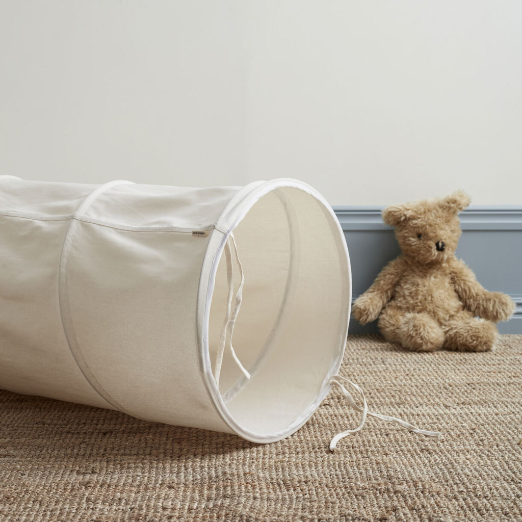 Kid's concept speeltunnel 150 cm - naturel - Afbeelding 2