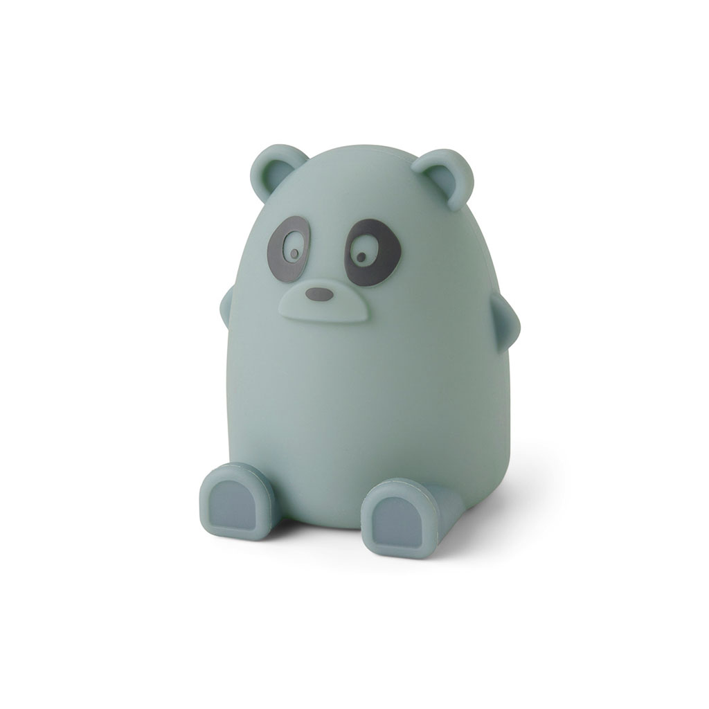 Nuuroo oplaadbaar led nachtlampje dier panda - donkergrijs