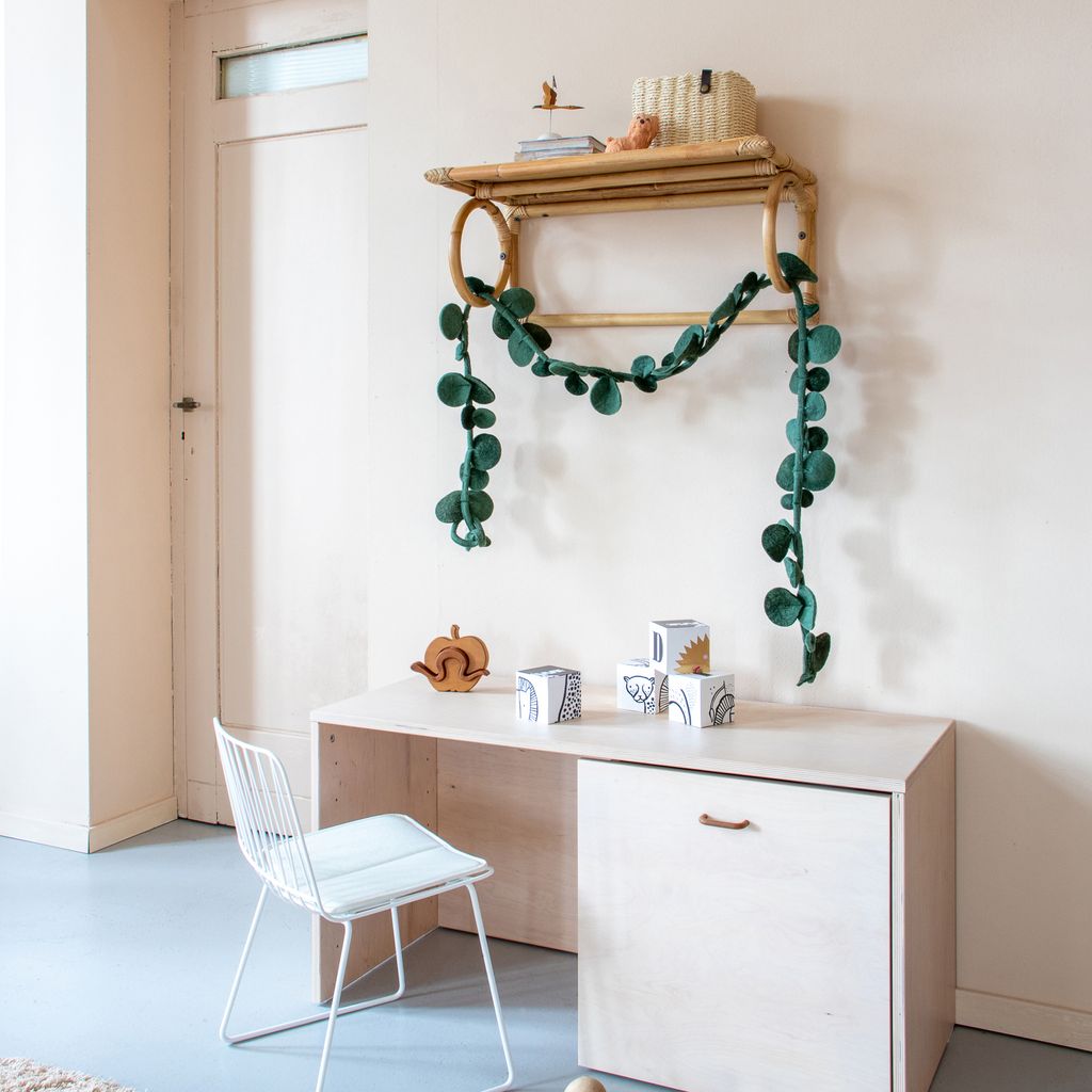 Kidsdepot rotan wandplank Armin - naturel - Afbeelding 4