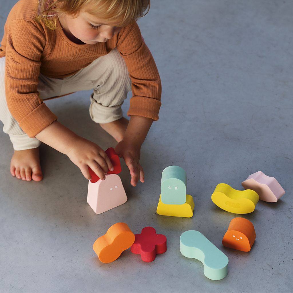 Quut foam blokken speelgoed - multicolor - Afbeelding 2