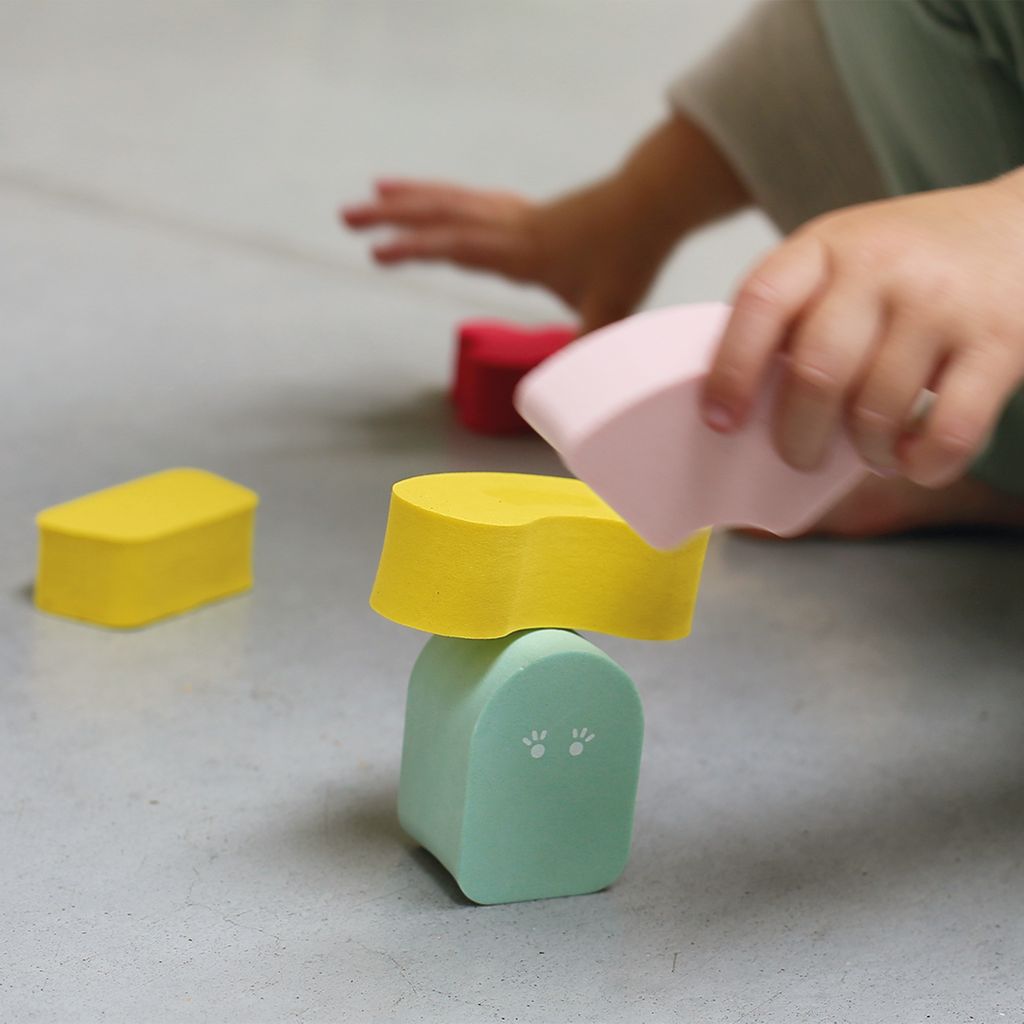Quut foam blokken speelgoed - multicolor - Afbeelding 3